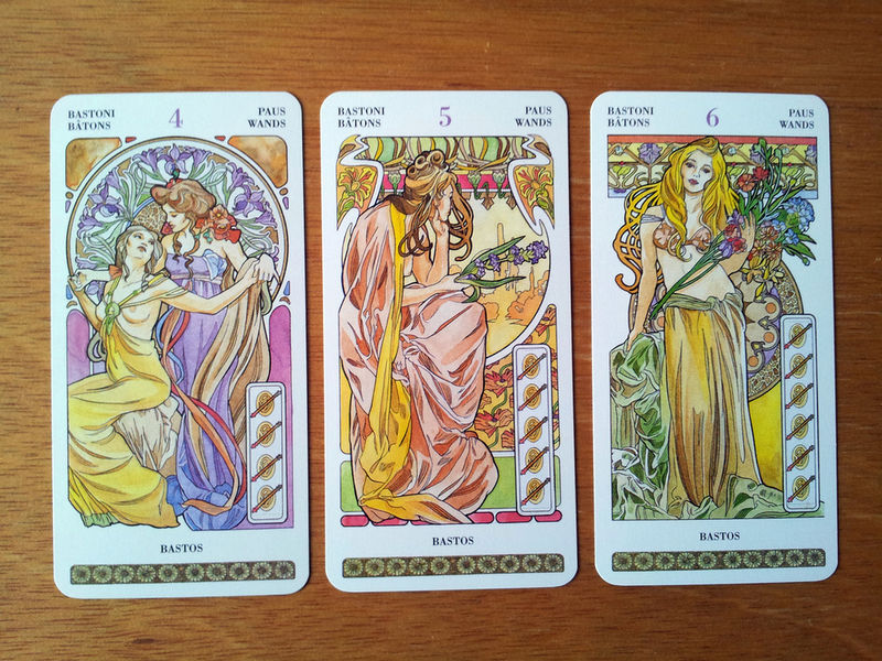 tarot art nouveau