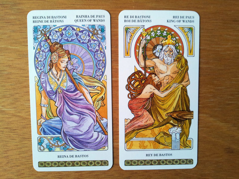 tarot art nouveau