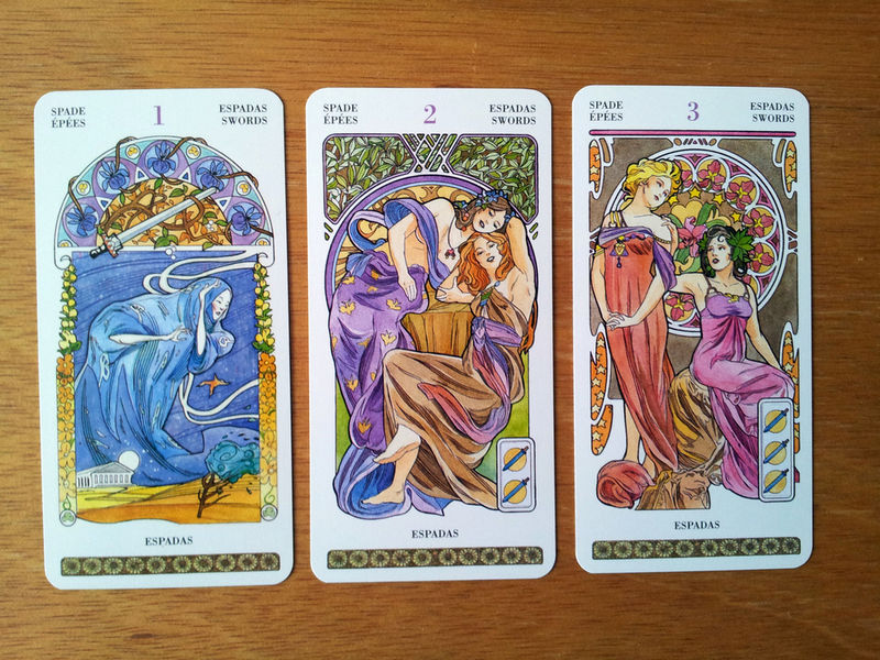 tarot art nouveau