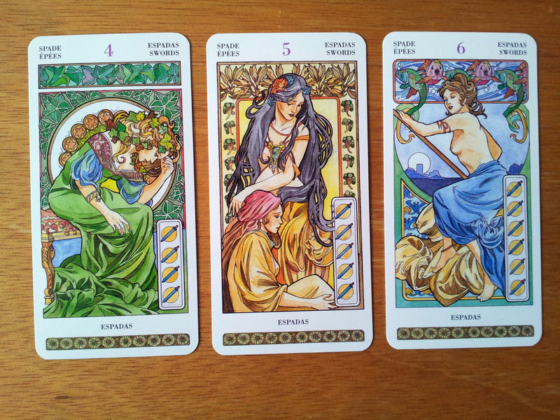 tarot art nouveau