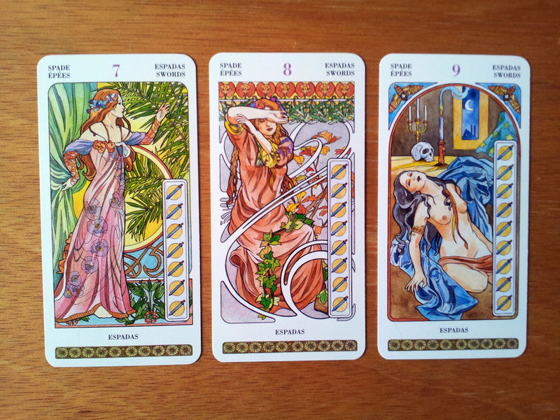 tarot art nouveau