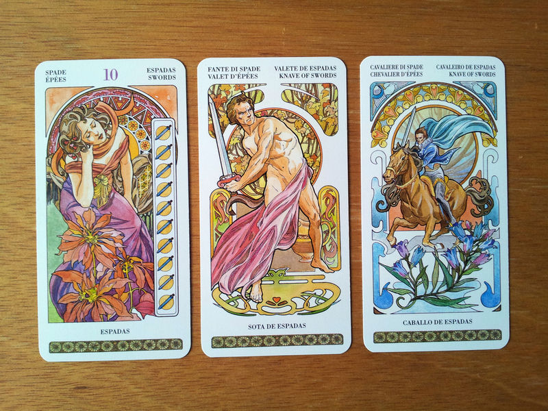 tarot art nouveau