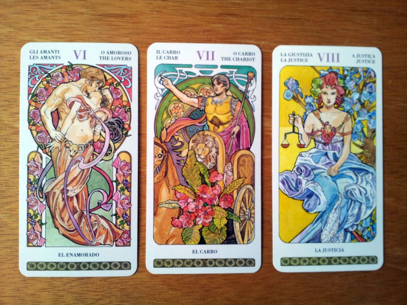 tarot art nouveau