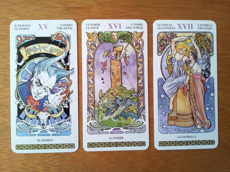 tarot art nouveau