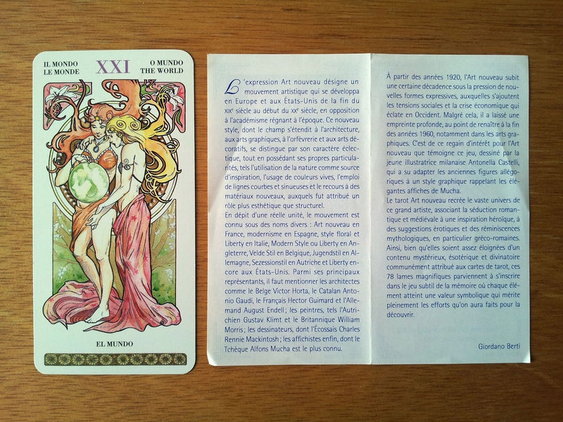tarot art nouveau