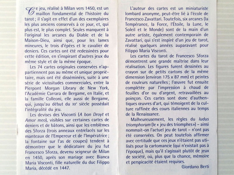tarot visconti-sforza