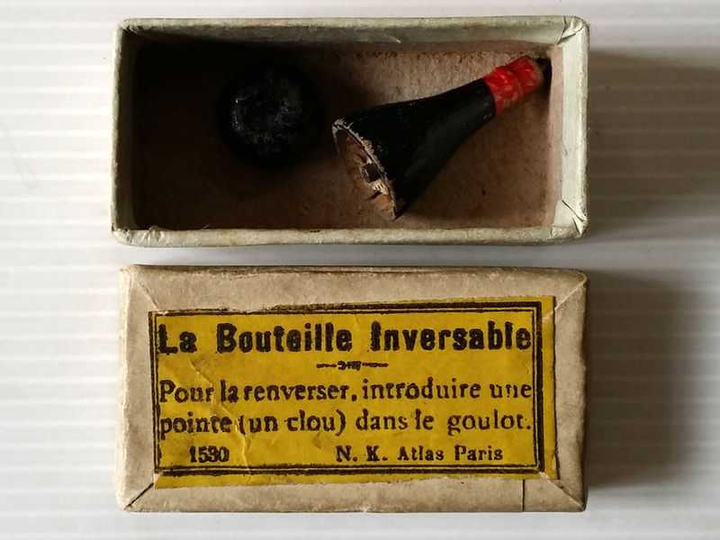 bouteille inversable