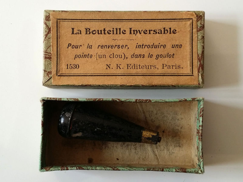 bouteille inversable