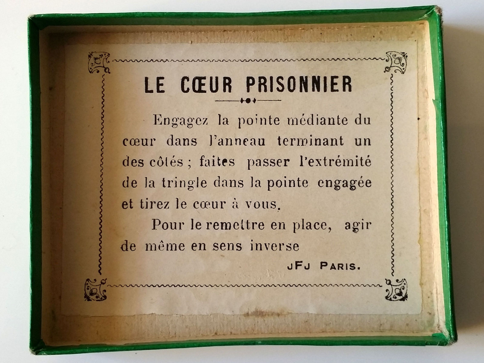 coeur prisonnier