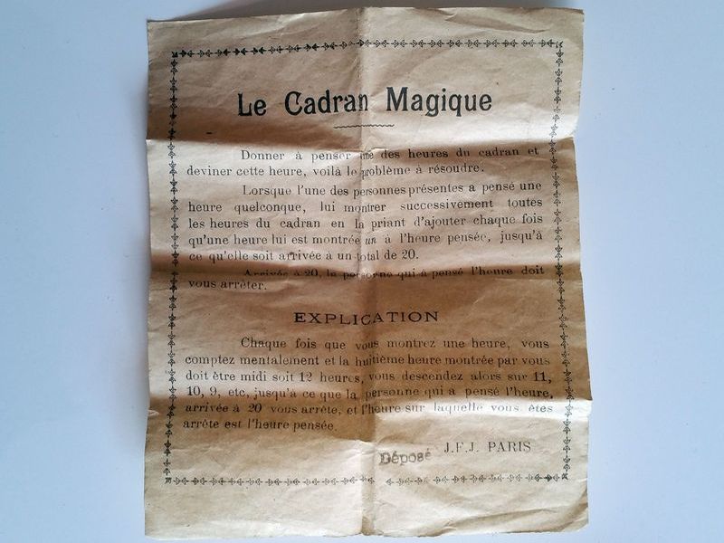 cadran magique