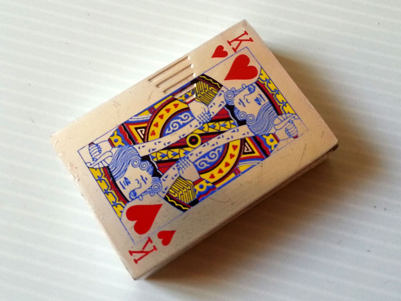 briquet roi de coeur