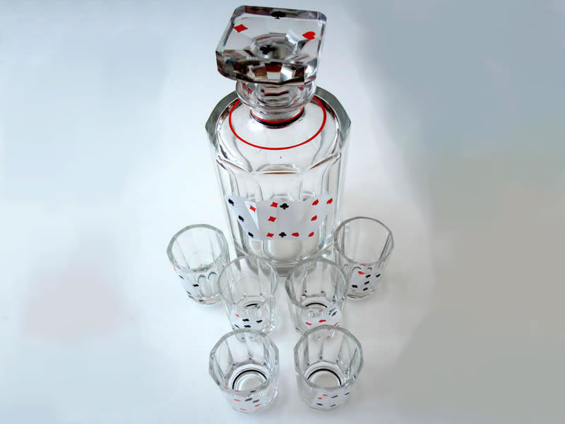 verre carafe